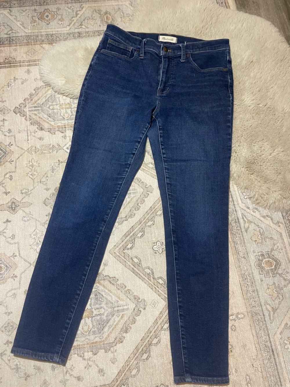 Madewell Women's Dark Indigo Skinny Jeans